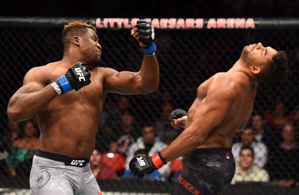 Francis Ngannou Calls Out Derrick Lewis As He Prepares to Return to Action | MMAnytt.com