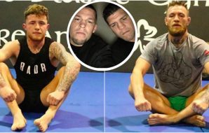 James Gallagher, Conor McGregor, Nate Diaz, Nick Diaz / Pictures from Instagram