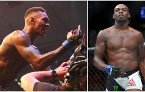 Israel Adesanya vs Jon Jones (© Jasmin Frank / © Gary A. Vasquez-USA TODAY Sports)