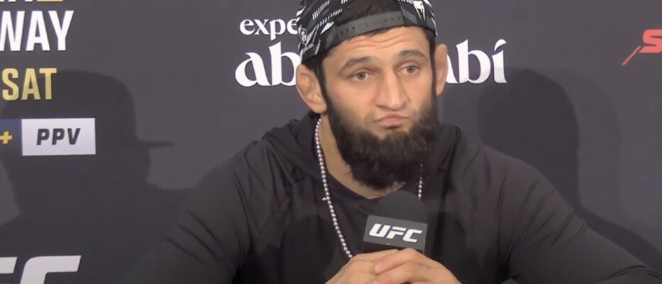 Khamzat Chimaev on Whittaker’s Injury: “It Wasn’t Intentional”