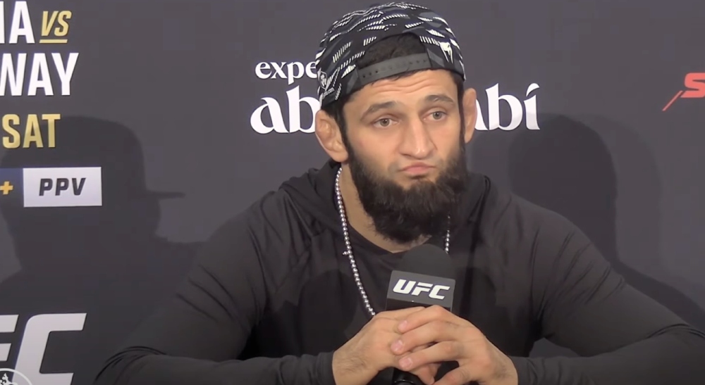 Khamzat Chimaev on Whittaker’s Injury: “It Wasn’t Intentional”