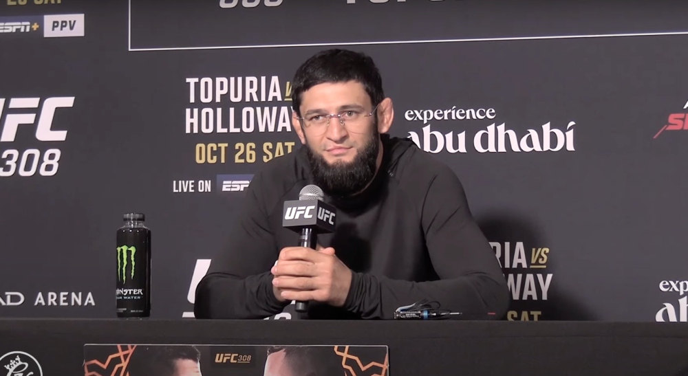 Khamzat Chimaev: “Robert Whittaker Knows How to Lose; I Don’t”