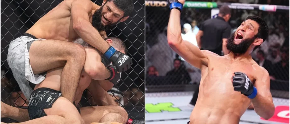 Joe Rogan Eager for Chimaev’s Title Shot After Dominant Win