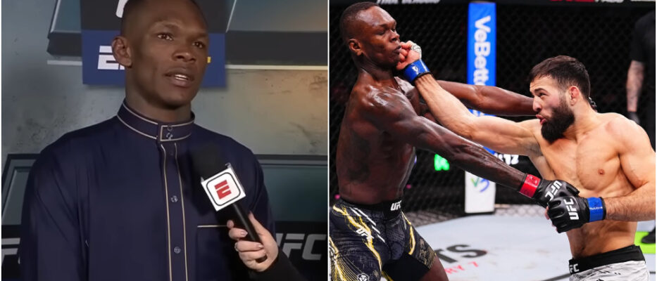 Israel Adesanya speaks out after Imavov loss: “Disappointed”