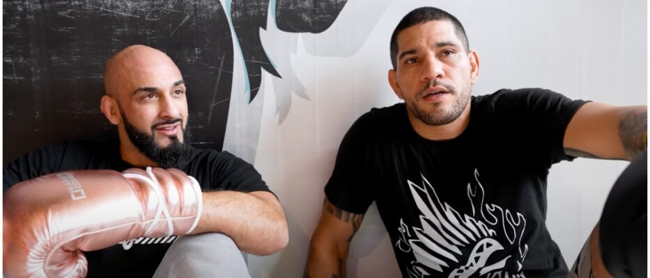 Alex Pereira Spars with Karate Combat President