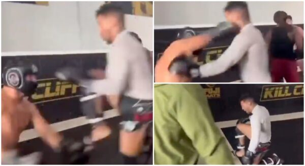 Video: Kevin Lee suffers brutal knockdown in sparring – responds to leaked footage