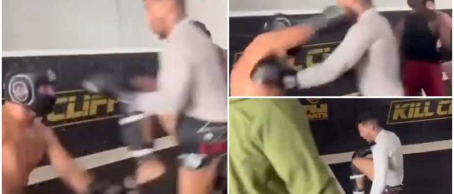 Video: Kevin Lee suffers brutal knockdown in sparring – responds to leaked footage