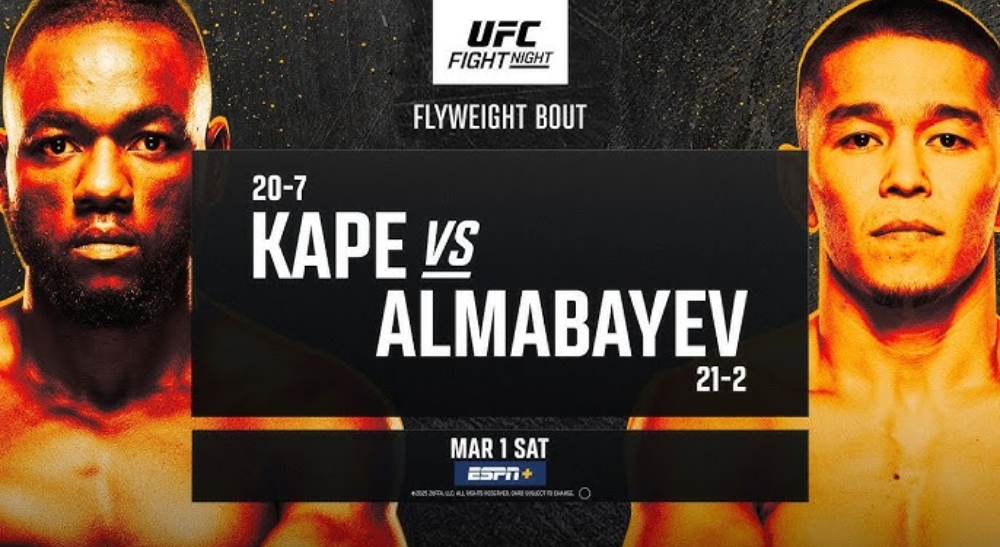 UFC Fight Night: Kape vs. Almabayev – Full Results and Highlights